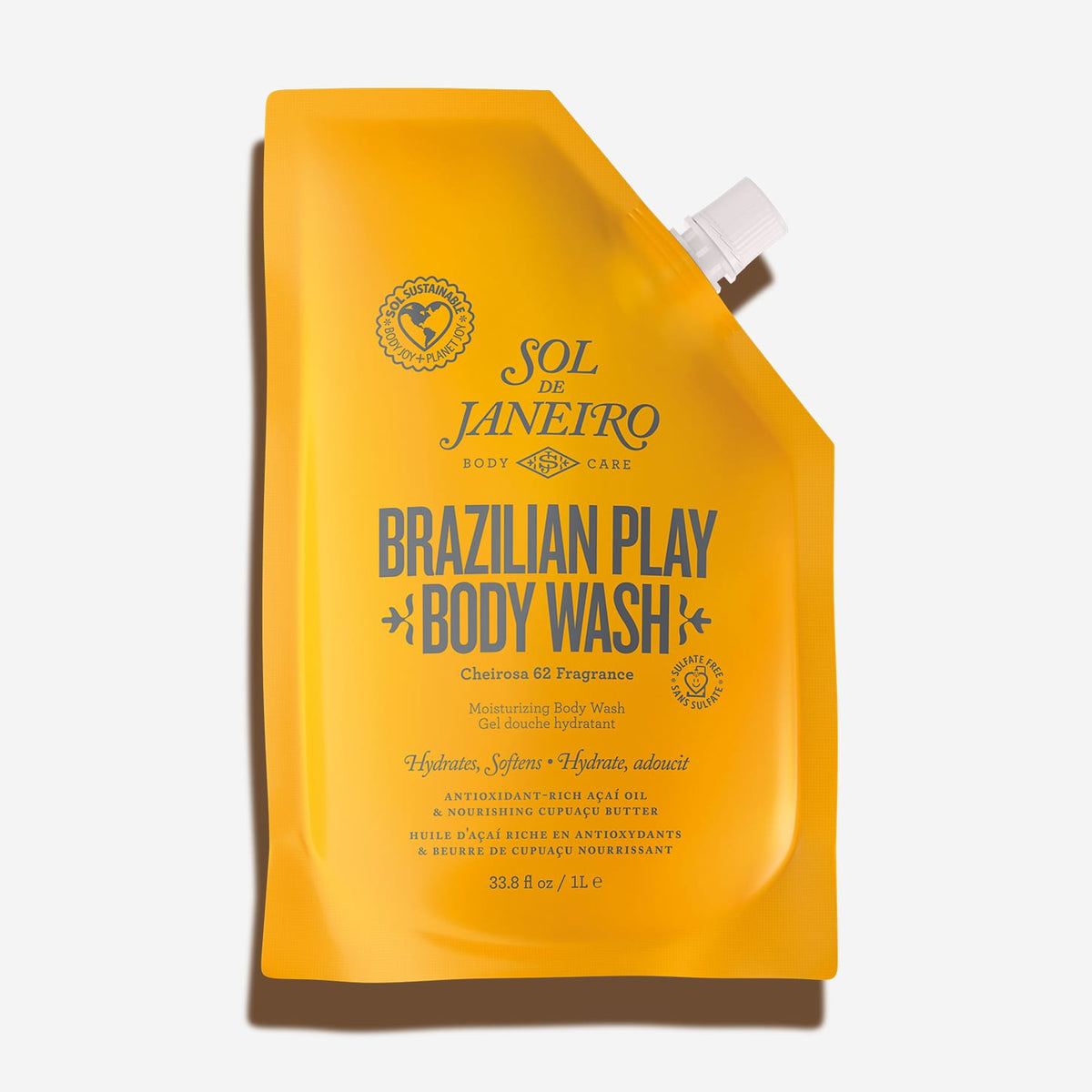 Brazilian Play Moisturizing Shower Cream-Gel