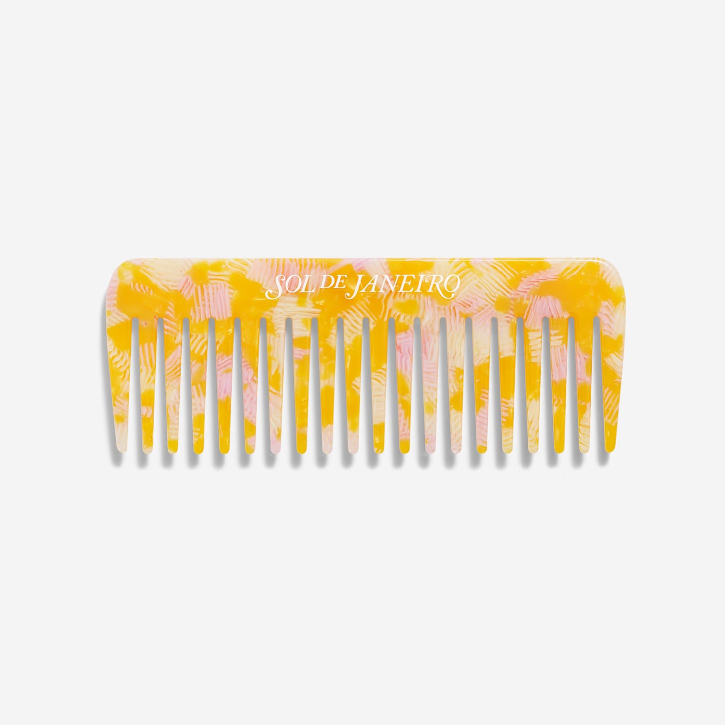 SOL Yellow Wide Tooth Comb | Online Exclusive. Limited Edition