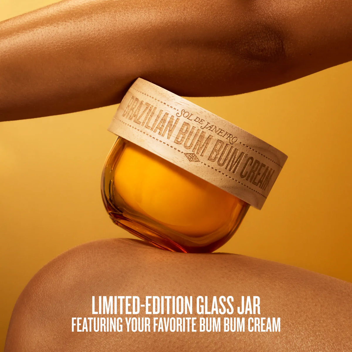 Brazilian Bum Bum® Cream Iconic Glass Edition