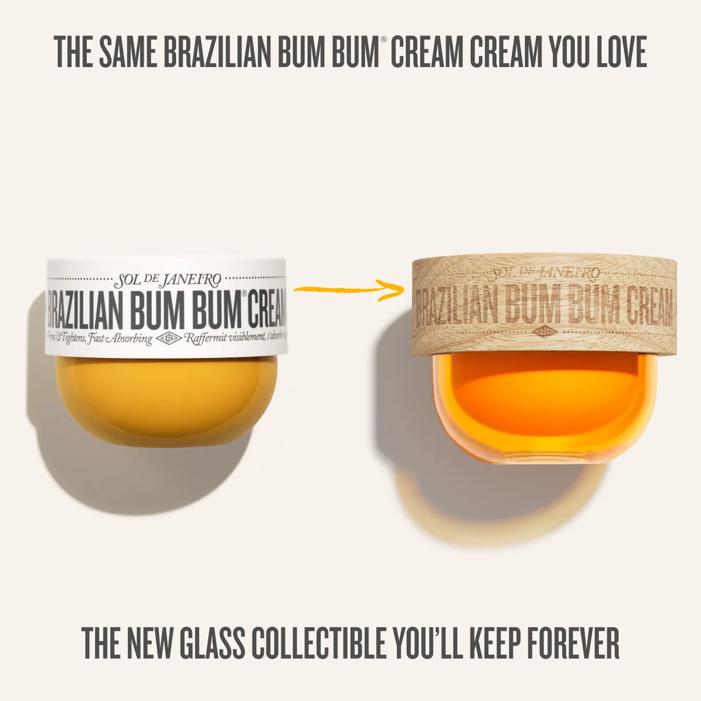 Brazilian Bum Bum® Cream Iconic Glass Edition