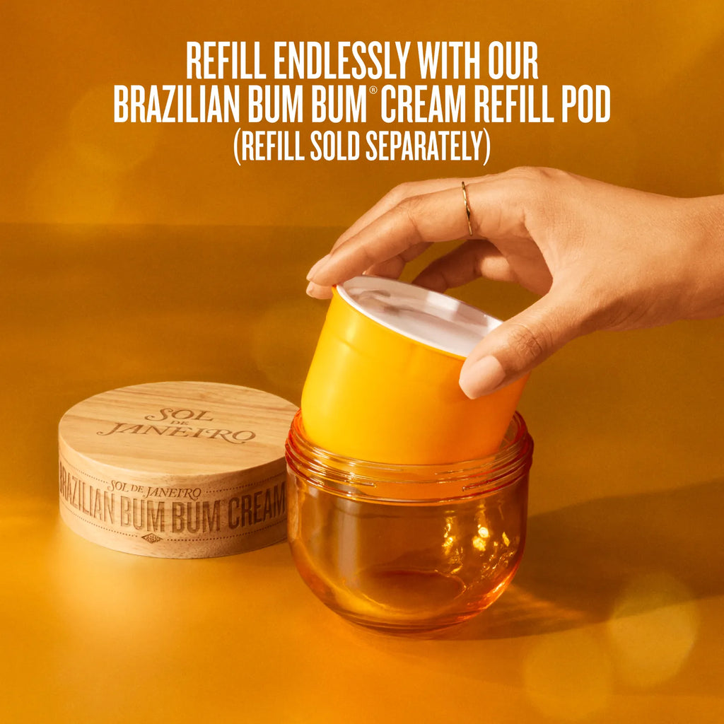 Brazilian Bum Bum® Cream Iconic Glass Edition